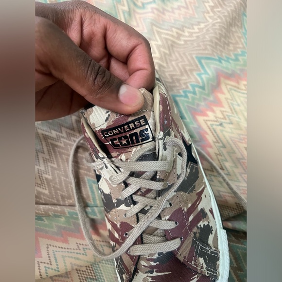 Converse One Star Pro Ox Low Top Brushstroke Camo Mens Size 9 Mens A03679c Used - Picture 11 of 11